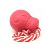 sodapup dog toys usa k9 skull durable rubber chew toy treat dispenser reward toy tug toy and retrieving toy pink 4930297233453 1024x1024@2x