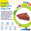 3 Product Synopsis SodaPup Chew Toy SodaPup Nylon Cherry Pie Red