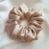 Saténové scrunchies - Soft basic