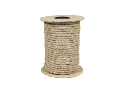 Lněná šňůra 6mm (100m)
