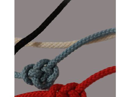 Bavlněné šnůry macramé (100m)