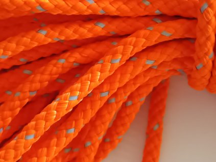 Lano PP pr. 8 mm reflexní