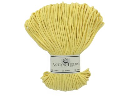 3mm šňůry Cotton fields - Light Yellow (250)