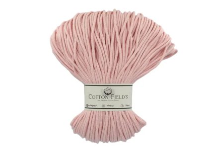 3mm šňůry Cotton fields - Marshmallow Pink(300)