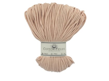 3mm šňůry Cotton fields - Peach Fuzz (330)