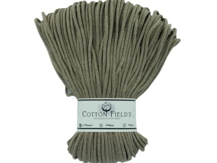 3mm šňůry Cotton fields - Dark Beige (700)
