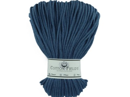 3mm šňůry Cotton fields - Petrol (pet)