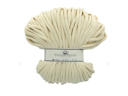9mm šňůry Cotton fields - Natural (050)