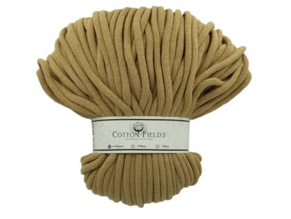 9mm šňůry Cotton fields - Sand (275)