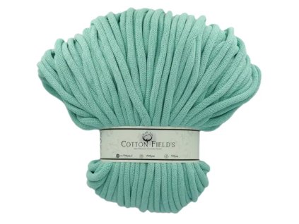 9mm šňůry Cotton fields - Mint (600)