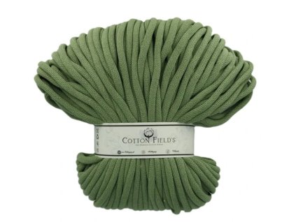 9mm šňůry Cotton fields - Green Eyes (610)