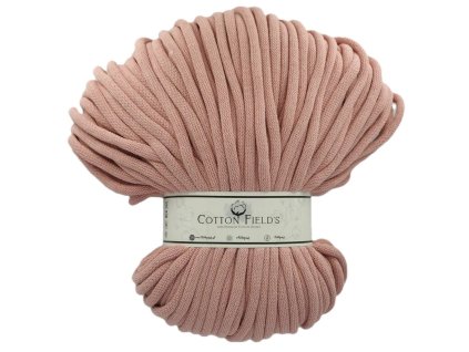 9mm šňůry Cotton fields - Cameo Rouge