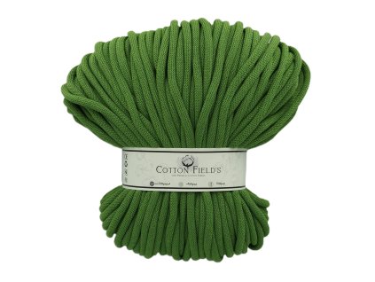 9mm šňůry Cotton fields - Avocado