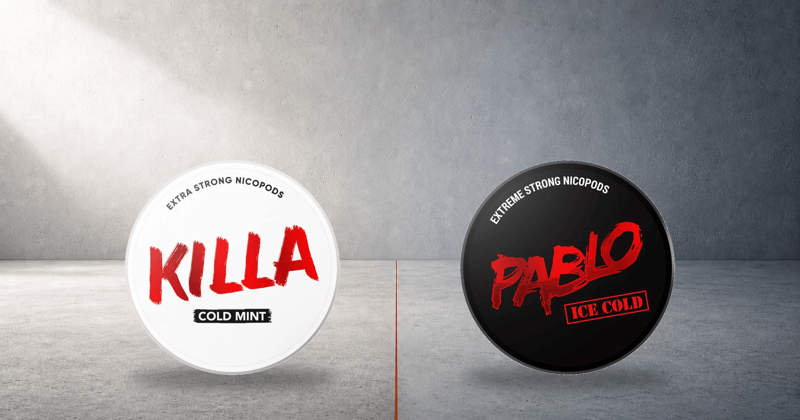 Killa vs. Pablo: srovnání dvou značek z jedné dílny