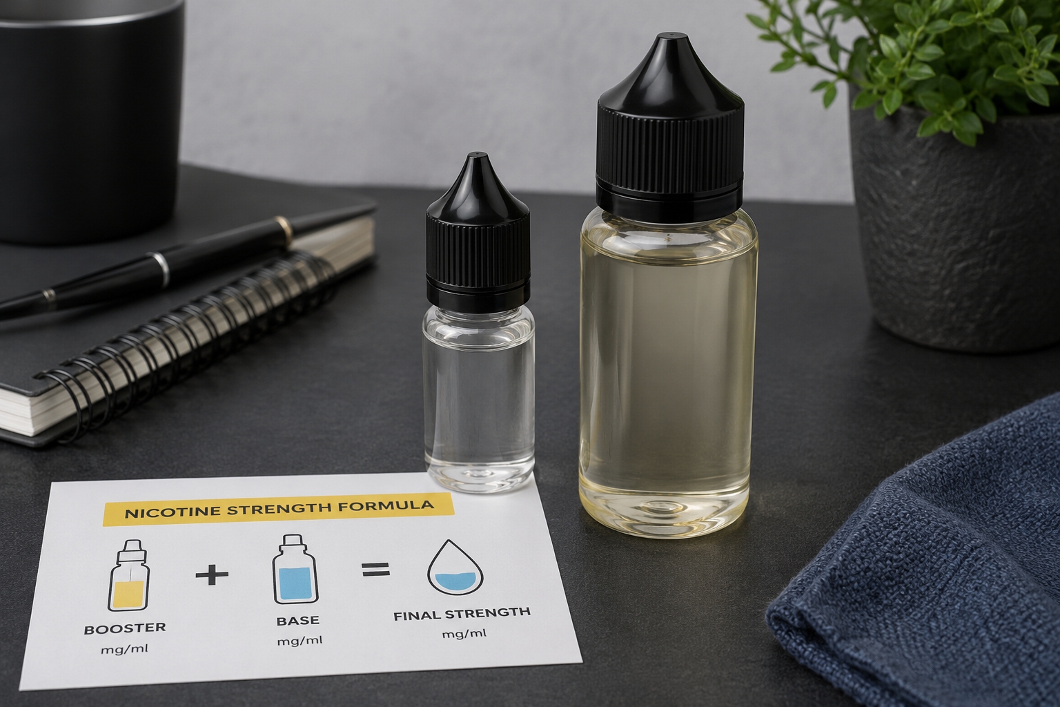 Báze a příchutě do vape: jak namíchat vlastní liquid