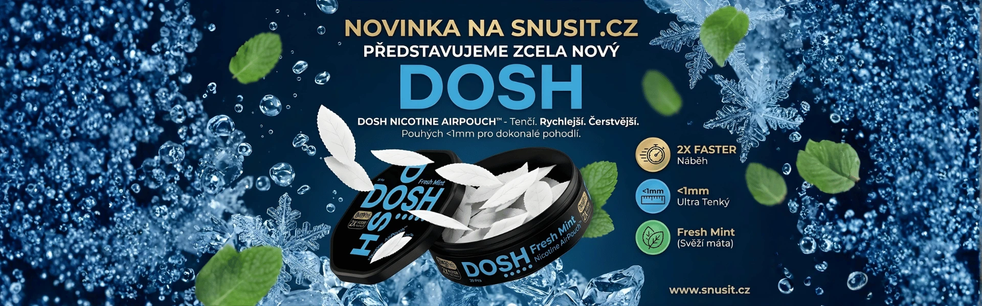 Dosh snus / nikotinové listy