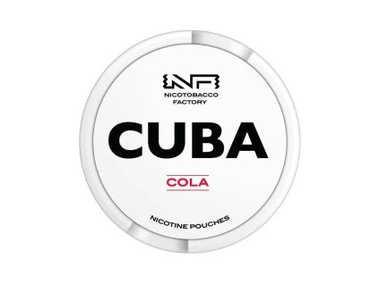 Cuba White Cola nikotinové sáčky