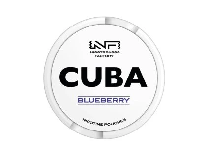 Cuba White Blueberry nikotinové sáčky