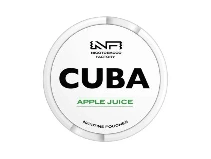 Cuba White Apple Juice nikotinové sáčky
