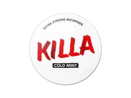 Killa Cold Mint nikotinové sáčky