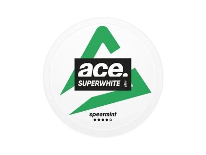 Ace Spearmint nikotinové sáčky