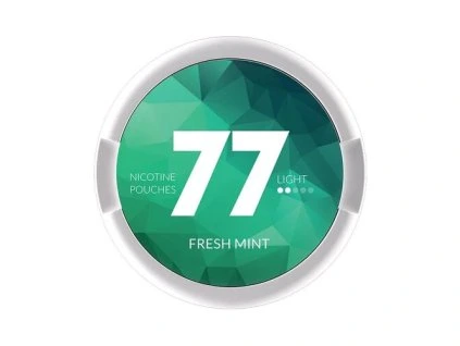 77 Fresh Mint Light nikotinové sáčky