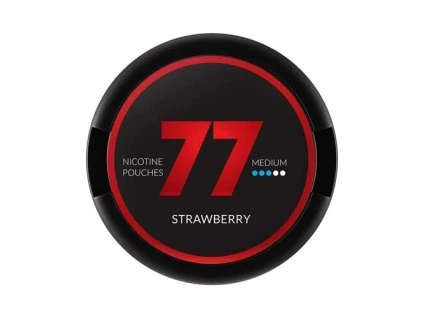 77 Strawberry nikotinové sáčky