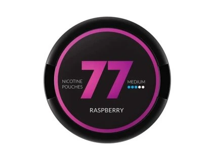 77 Raspberry nikotinové sáčky