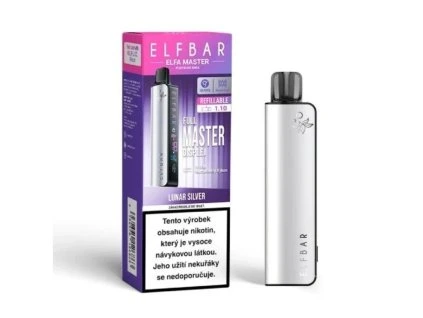 Elf Bar Elfa Master Lunar Silver elektronická cigareta