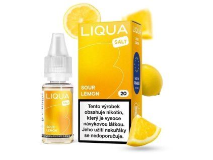 LIQUA Nic Salt Sour Lemon 10ml 20mg e-liquid