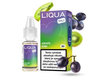 LIQUA Nic Salt Grape Kiwi 10ml 20mg e-liquid