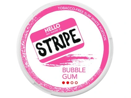 Fedrs Stripe Bubblegum 20 mg/g nikotinové sáčky