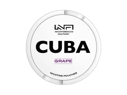 Cuba White Grape nikotinové sáčky