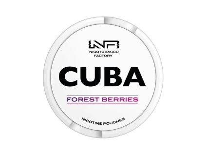 Cuba White Forest Berries nikotinové sáčky