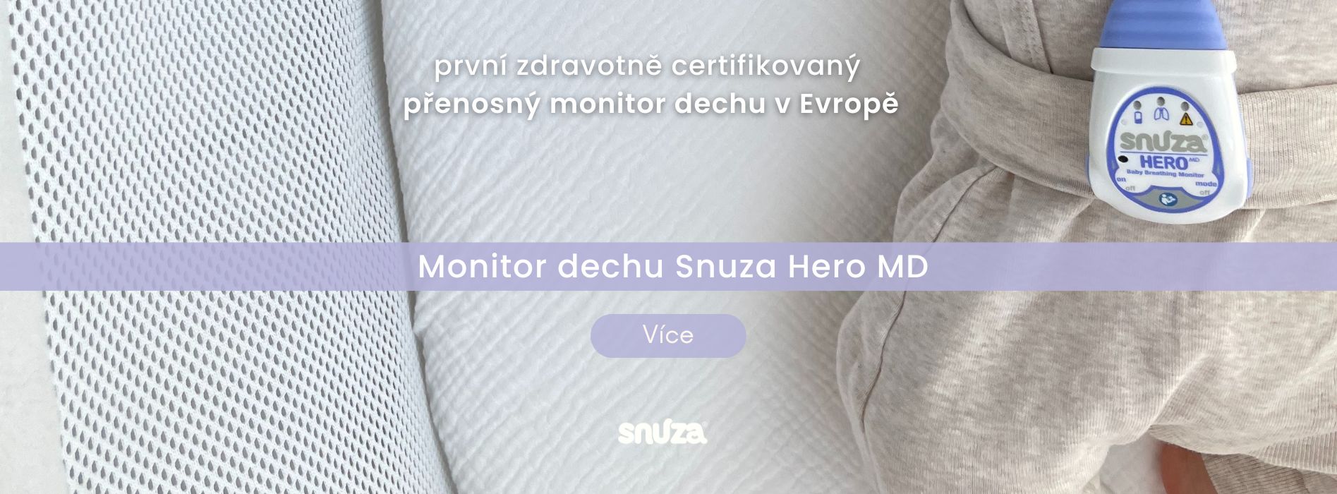 Monitor dechu Snuza Hero MD