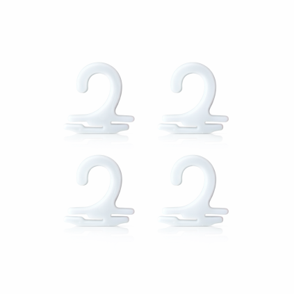 Ponožkové ramínko zásuvné, bílé