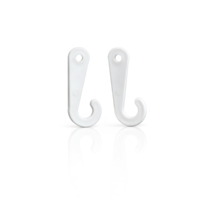 ponožkové háčky bílé pro eshop