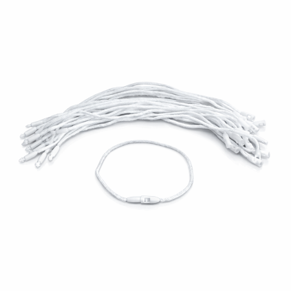 Ekologické bavlněné ruční splinty bílá, 20 cm kod 873