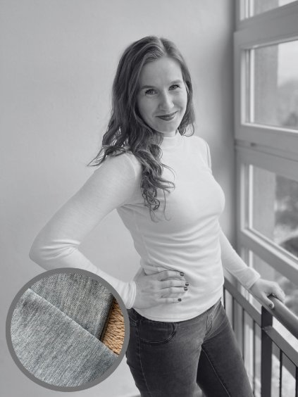 Merino triko | šedá