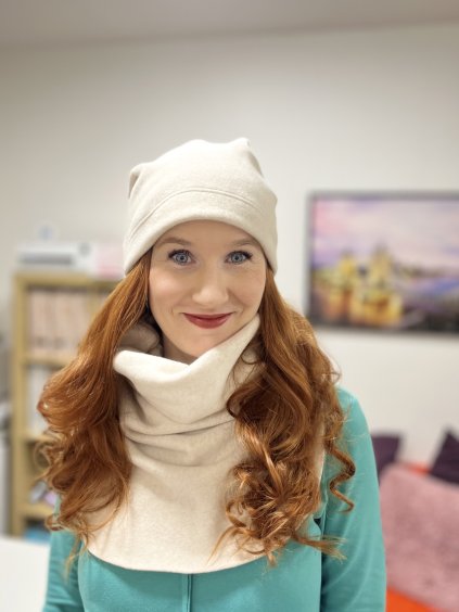 BIObavlněná čelenka / čepice