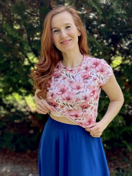 Crop top Mira - jarní pučení