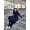 Sukně Alma zimní - tmavě modrá | biobavlna