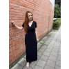 Maxišaty Julia - černé | biobavlna