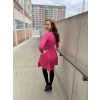 Dlouhé šaty Malia - magenta | biobavlna