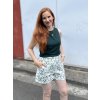 Crop top Mira - lahvově zelený | biobavlna