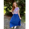 Sukně Alma královsky modrá | biobavlna