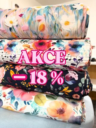 Tyto látky u nás končí!🥹 AKCE 14.-16. dubna💖 Máme ještě poslední metry těchto nádherných látek a vy si z nich můžete...