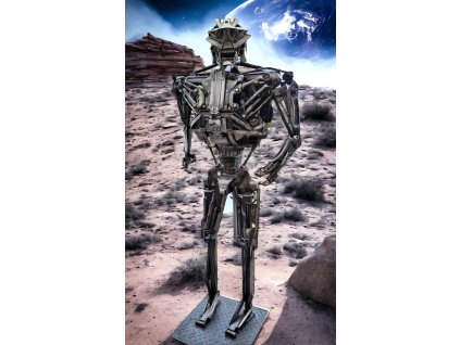 Socha Mega Boot robot 2 M