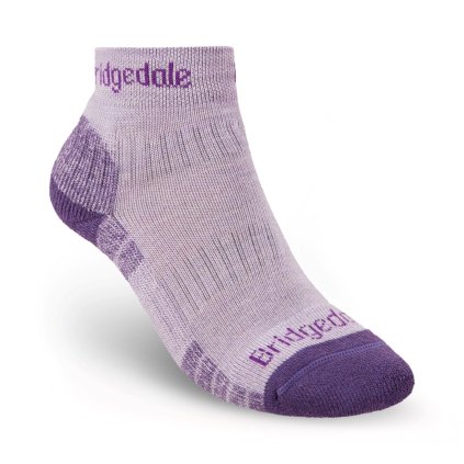 Womens Hike Lightweight Merino Ankle 814 Heather Damsin Front1