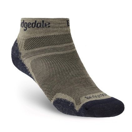 Hike Ultralight T2 Merino Ankle 400 Khaki Navy Front